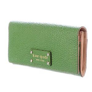 Kate Spade New York Continental Wallet- Light Green